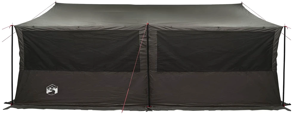 Šeimos palapinė Rudas pilkas 600 x 400 x 268 cm.