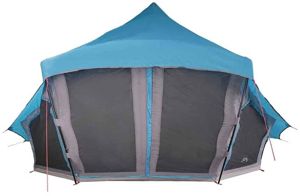 Tipi palapinė su stogu Mėlyna 508 x 470 x 300 cm tafta