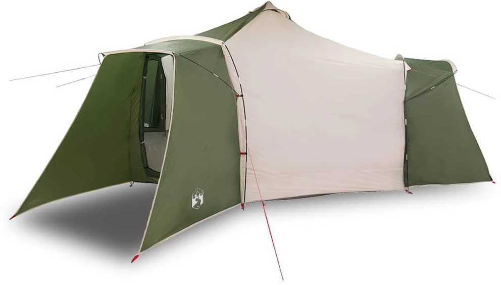 Tipi palapinė 8 asmeniui Žalia tafta
