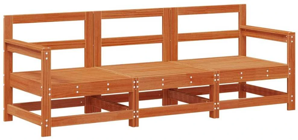 Sekcija sofa vienetai 3 Vienetas Vaško Ruda