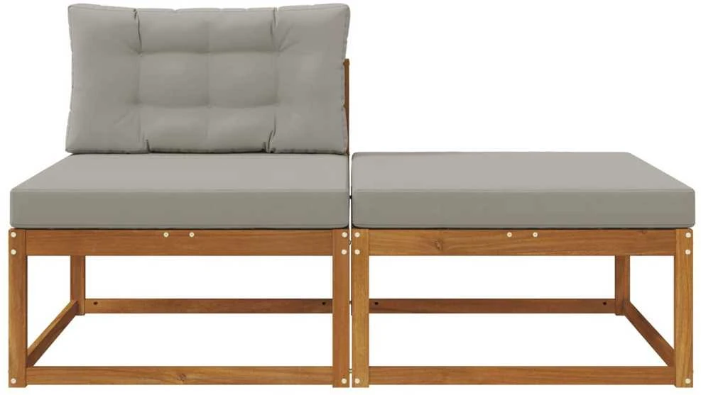 Sekcija sofa vienetai su pagalve 2 Vienetas Natūrali