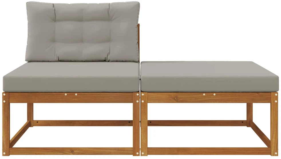 Sekcija sofa vienetai su pagalve 2 Vienetas Natūrali