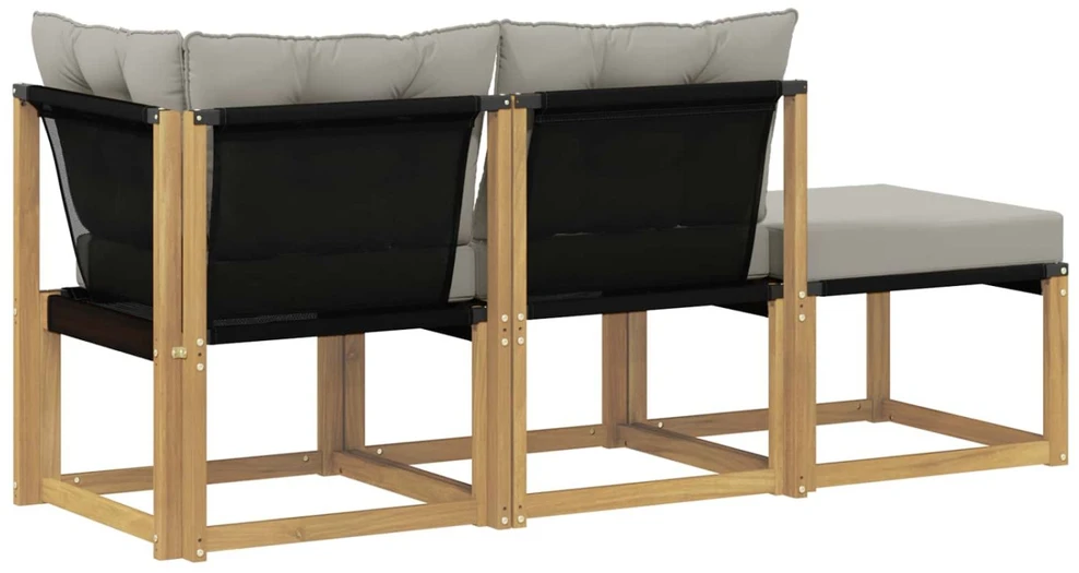 3 vnt. Sekcija sofa vienetai Balta