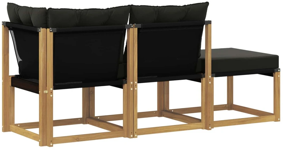 3 vnt. Sekcija sofa vienetai Balta