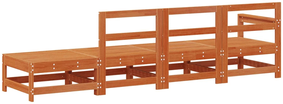 Sekcija sofa vienetai Vaško Ruda 252 x 62 x 70,5 cm