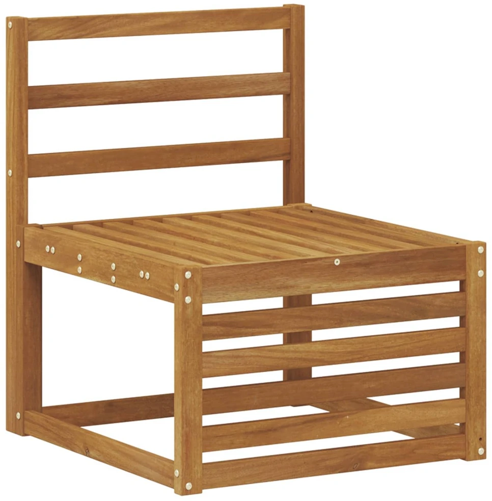 Lauko sofos komplektas 6 vnt. Natūrali Kietos akacijos mediena