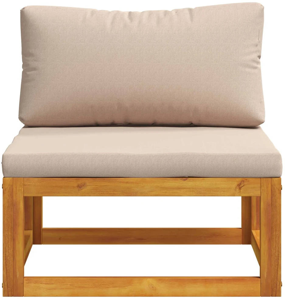 Sekcinė vidurinė sofa su pagalvėlėmis