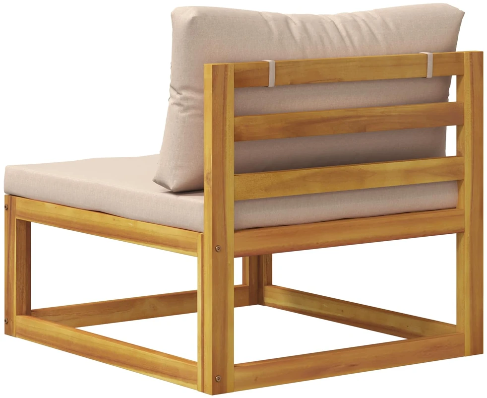 Sekcinė vidurinė sofa su pagalvėlėmis