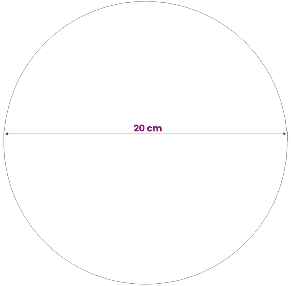 Šepečiu aptrauktas kamuolys Ø 20 cm Nerūdijantis plienas 201