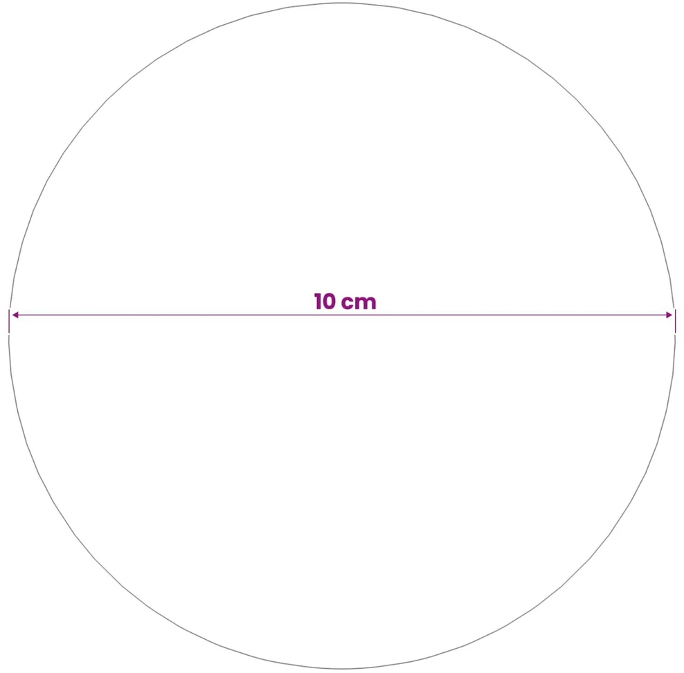 Šepečiu aptrauktas kamuolys 4 vnt. Ø 10 cm Sidabrinė