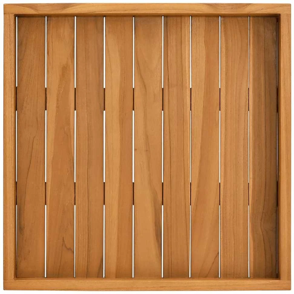 Serviravimo padėklas, 50x50cm, tikmedžio medienos masyvas