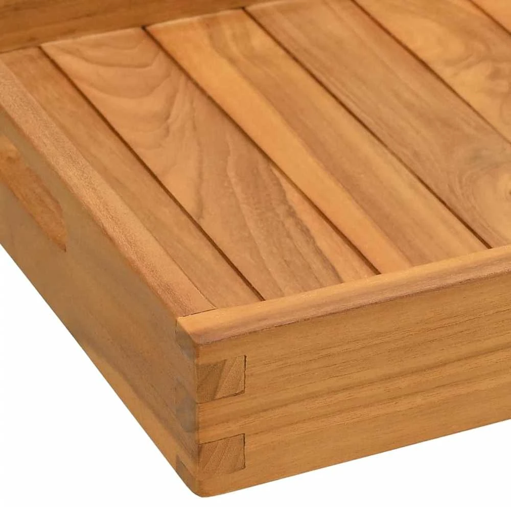 Serviravimo padėklas, 60x35cm, tikmedžio medienos masyvas