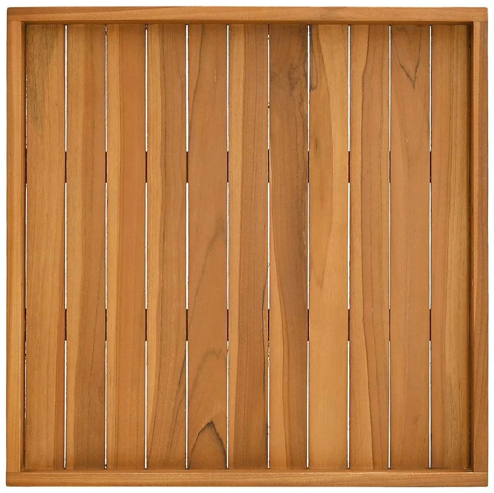 Serviravimo padėklas, 60x60cm, tikmedžio medienos masyvas