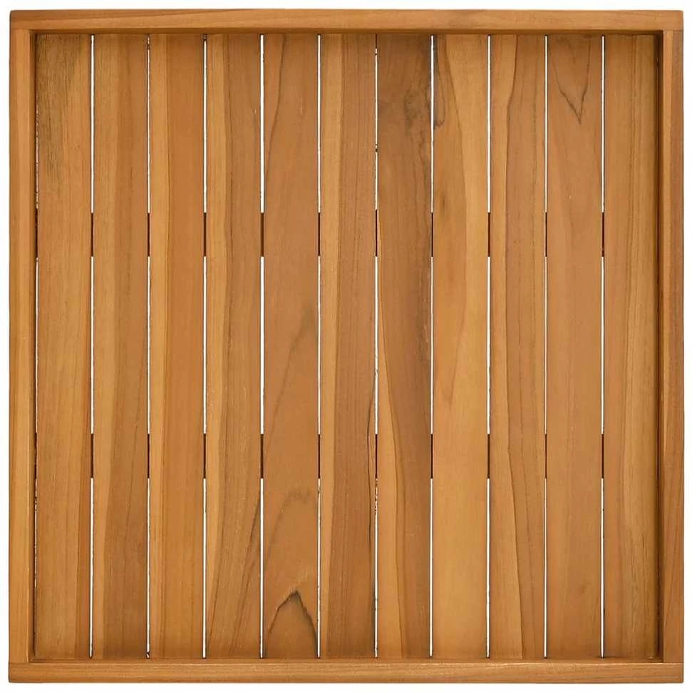 Serviravimo padėklas, 60x60cm, tikmedžio medienos masyvas