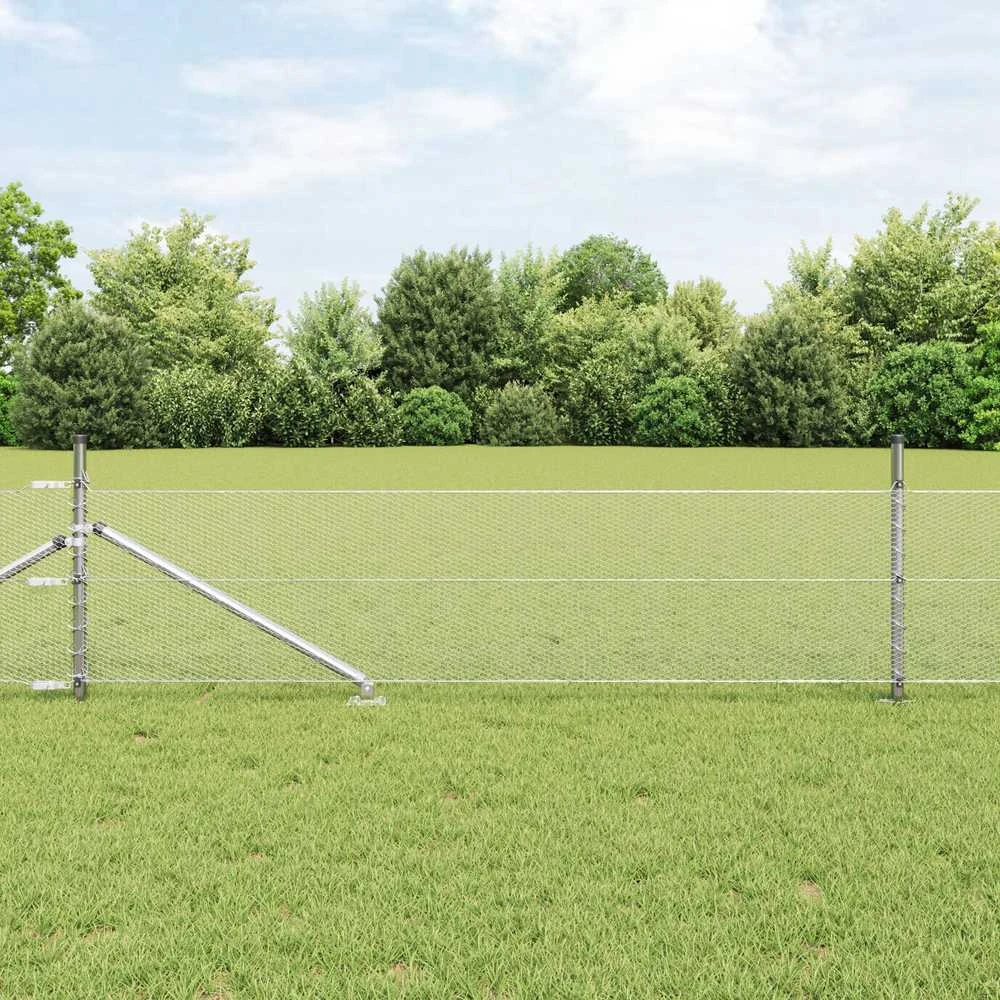 Hexagonal Fence with Post 100 x 0,5 m Galvanizuotas plienas