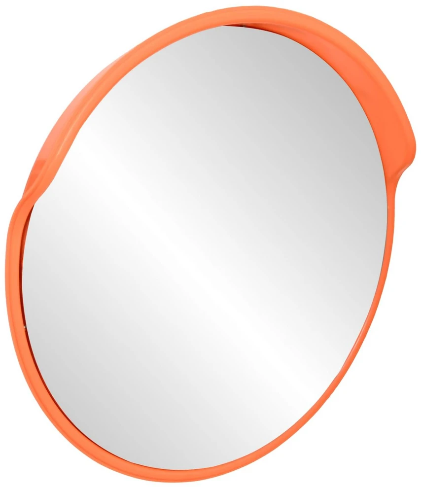 Sferinis kelio veidrodis, oranžinis, 45cm, PC plastikas, laukui