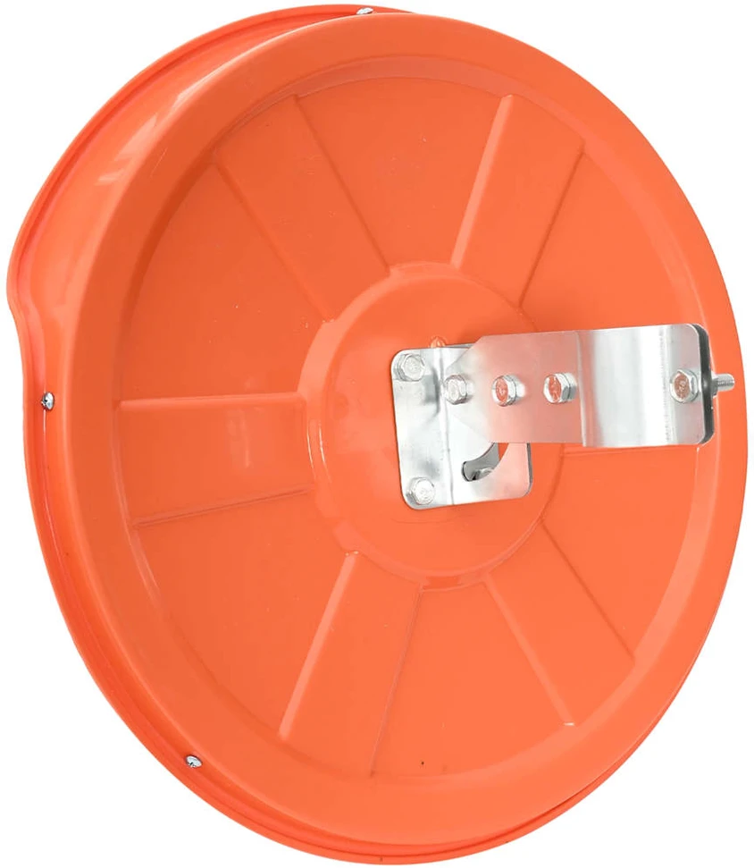 Sferinis kelio veidrodis, oranžinis, 60cm, PC plastikas, laukui