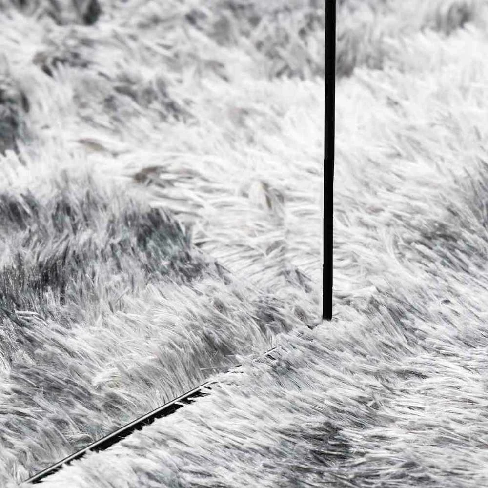 Shaggy tipo kilimas, NAVARRA, 240x340 cm, šviesiai pilka