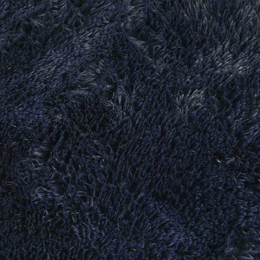 Shaggy tipo kilimas, NAVARRA, 240x340 cm, tamsiai mėlyna