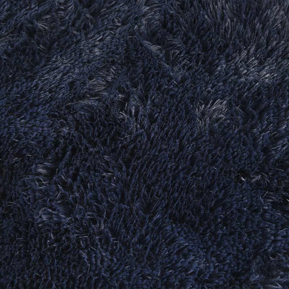 Mexen Shaggy tipo kilimas, NAVARRA, 160x160 cm, tamsiai mėlyna
