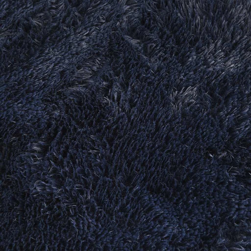 Shaggy tipo kilimas, NAVARRA, 240x240 cm, tamsiai mėlyna