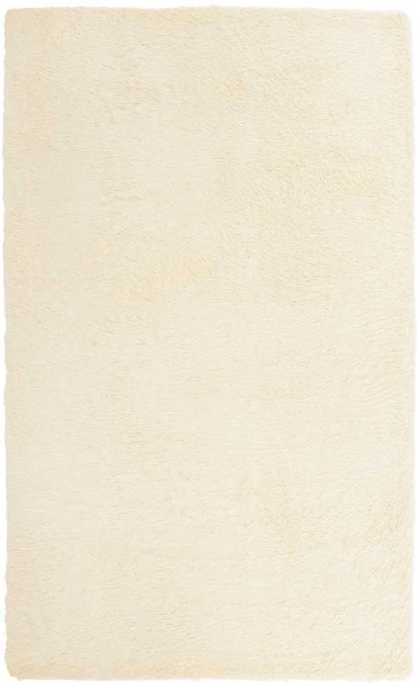 Shaggy tipo kilimas, NAVARRA, 80x150 cm, kreminė, poliesteris