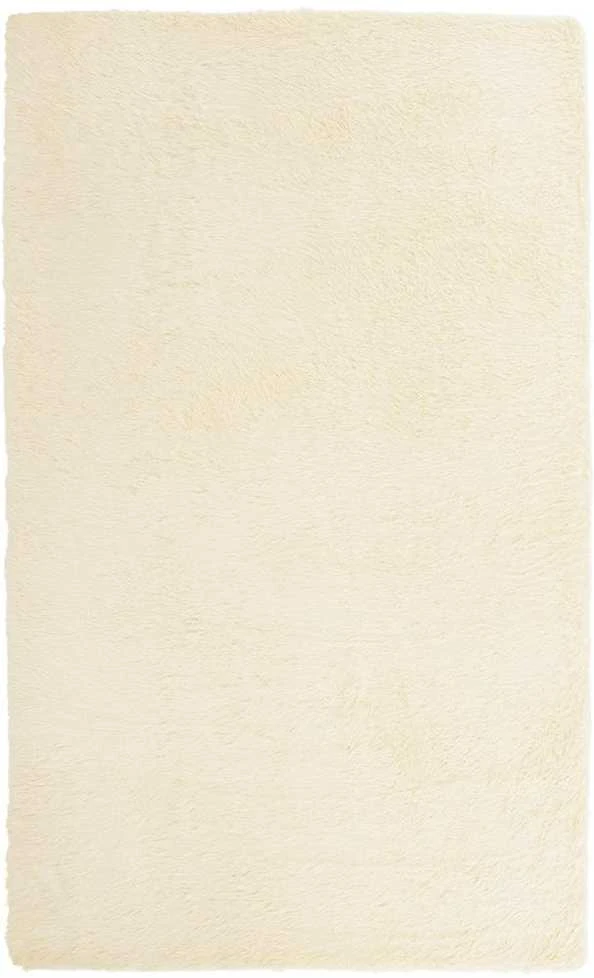 Shaggy tipo kilimas, NAVARRA, 80x150 cm, kreminė, poliesteris