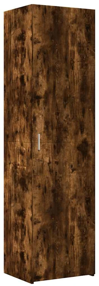 Siaura spintelė daiktams, dūminė, 50x42,5x225cm, mediena
