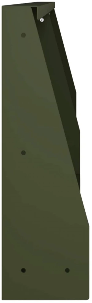 Sienelė 2 vnt. 100 x 12 x 30 cm Plienas Alyvuogių žalia