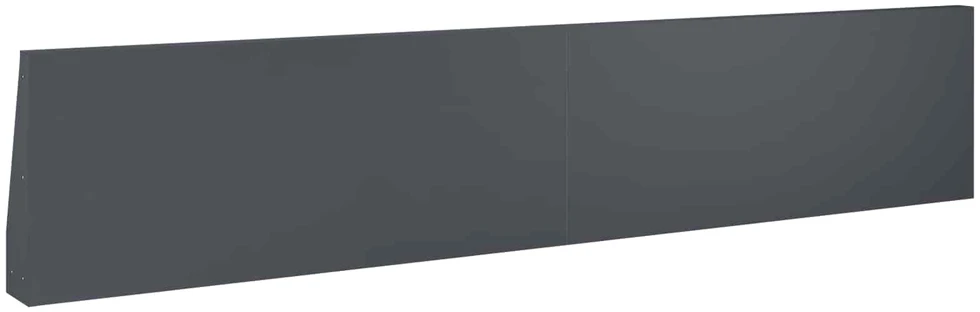 Sienelė 2 vnt. 100 x 12 x 30 cm Plienas Antracito