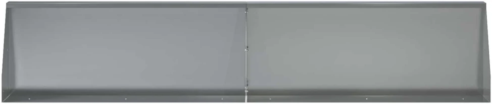 Sienelė 2 vnt. 100 x 12 x 50 cm Galvanizuotas plienas Sidabrinė