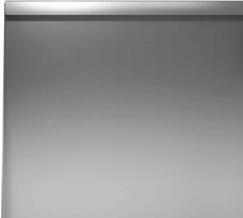 Sienelė 2 vnt. 100 x 12 x 50 cm Galvanizuotas plienas Sidabrinė