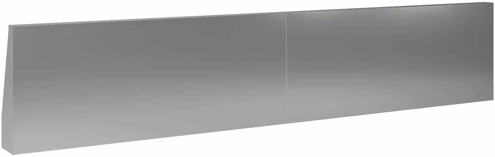 Sienelė 2 vnt. 100 x 12 x 50 cm Galvanizuotas plienas Sidabrinė