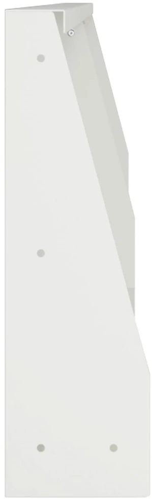 Sienelė 2 vnt. 100 x 12 x 50 cm Plienas Balta