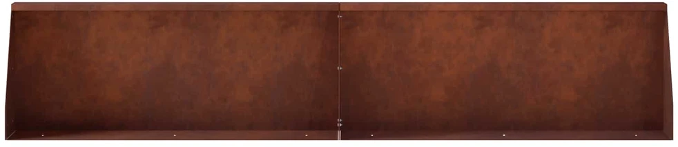 Sienelė 2 vnt. 100 x 12 x 50 cm Rūdijanti