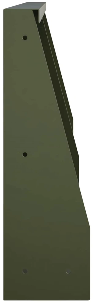 Sienelė 2 vnt. 40 x 12 x 30 cm Plienas Alyvuogių žalia