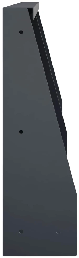 Sienelė 2 vnt. 40 x 12 x 30 cm Plienas Antracito