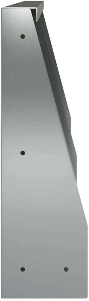 Sienelė 2 vnt. 40 x 12 x 50 cm Galvanizuotas plienas Sidabrinė