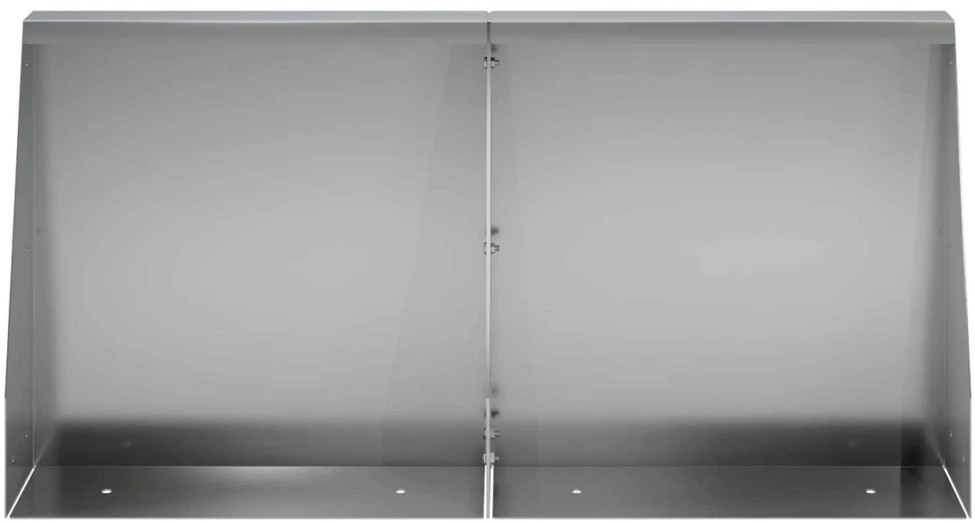 Sienelė 2 vnt. 40 x 12 x 50 cm Galvanizuotas plienas Sidabrinė