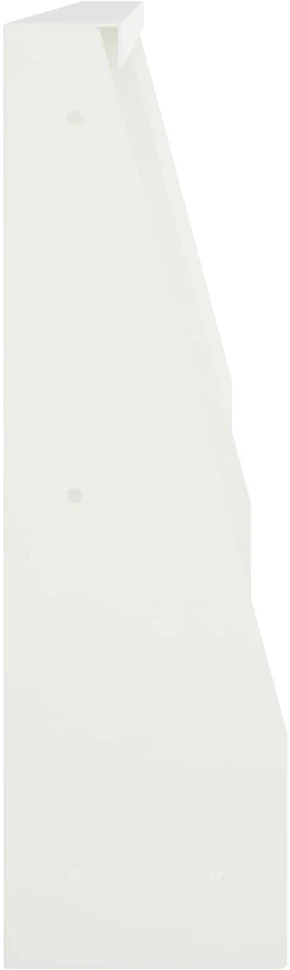 Sienelė 2 vnt. 40 x 12 x 50 cm Plienas Balta