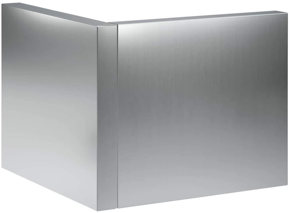 Sienelė 2 vnt. 50 x 50 x 30 cm Galvanizuotas plienas Sidabrinė