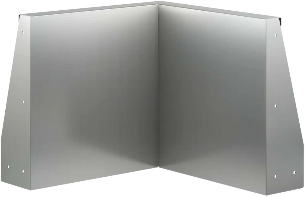 Sienelė 2 vnt. 50 x 50 x 50 cm Galvanizuotas plienas Sidabrinė