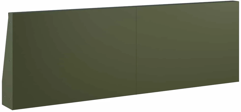 Sienelė 2 vnt. 60 x 12 x 40 cm Plienas Alyvuogių žalia