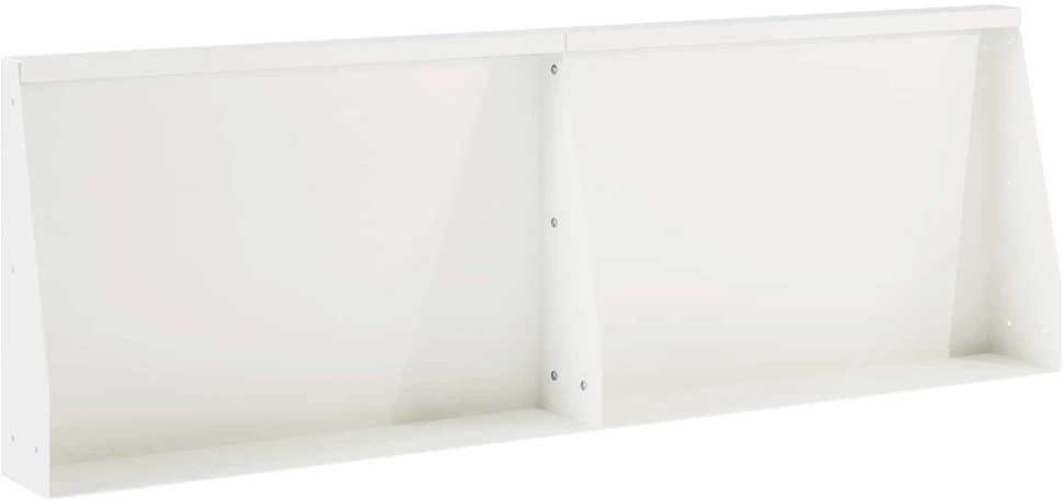 Sienelė 2 vnt. 60 x 12 x 50 cm Plienas Balta