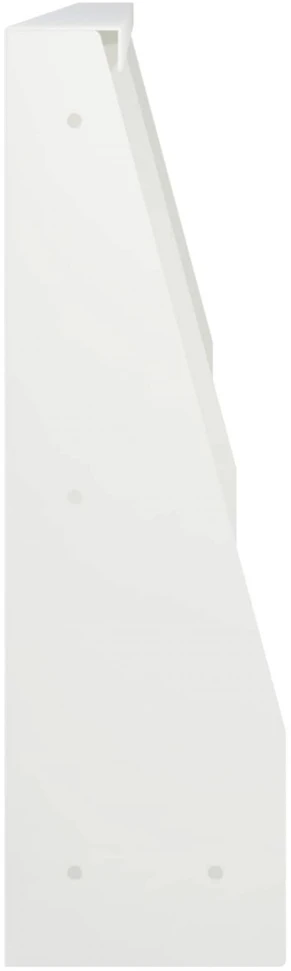 Sienelė 2 vnt. 60 x 12 x 50 cm Plienas Balta