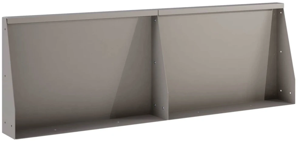 Sienelė 2 vnt. 60 x 12 x 50 cm Rūdijanti