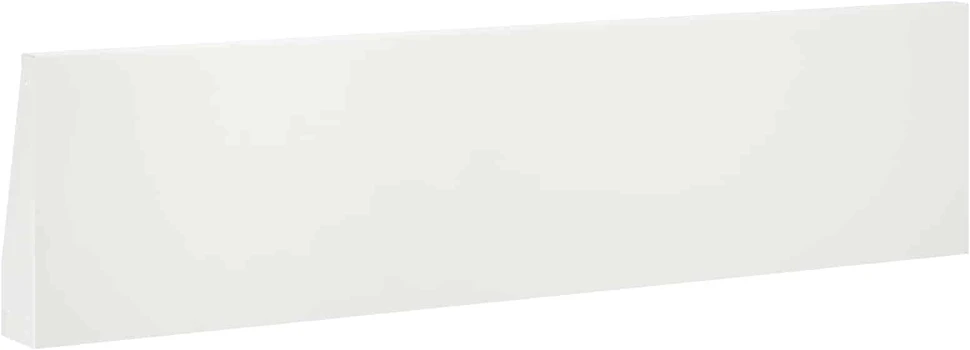 Sienelė 2 vnt. 80 x 12 x 50 cm Plienas Balta