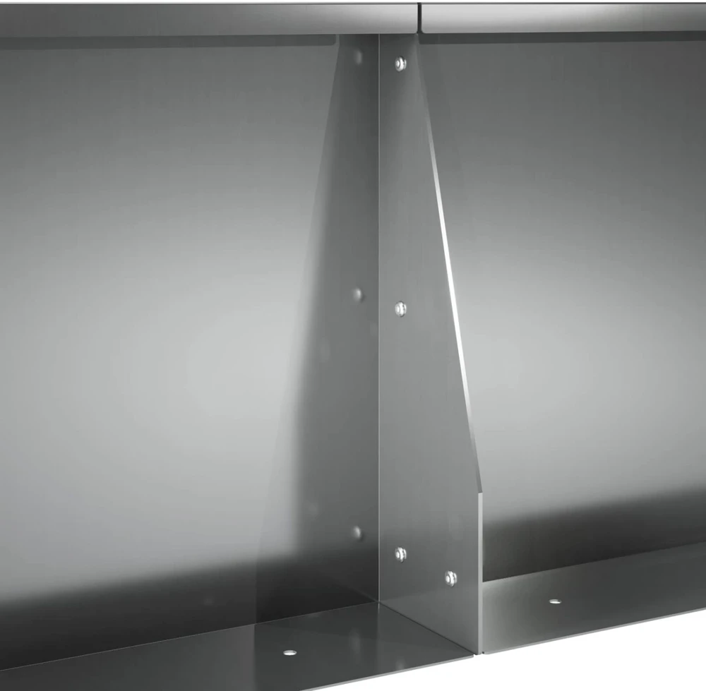 Sienelė 4 vnt. 100 x 100 x 30 cm Galvanizuotas plienas