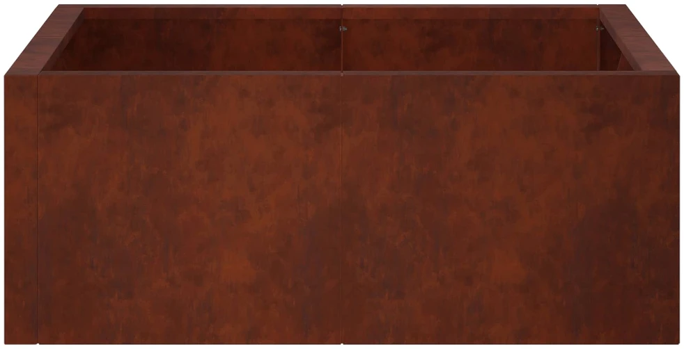 Sienelė 4 vnt. 100 x 100 x 40 cm Rūdijanti