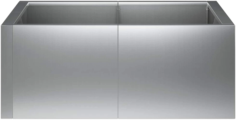 Sienelė 4 vnt. 100 x 100 x 50 cm Galvanizuotas plienas